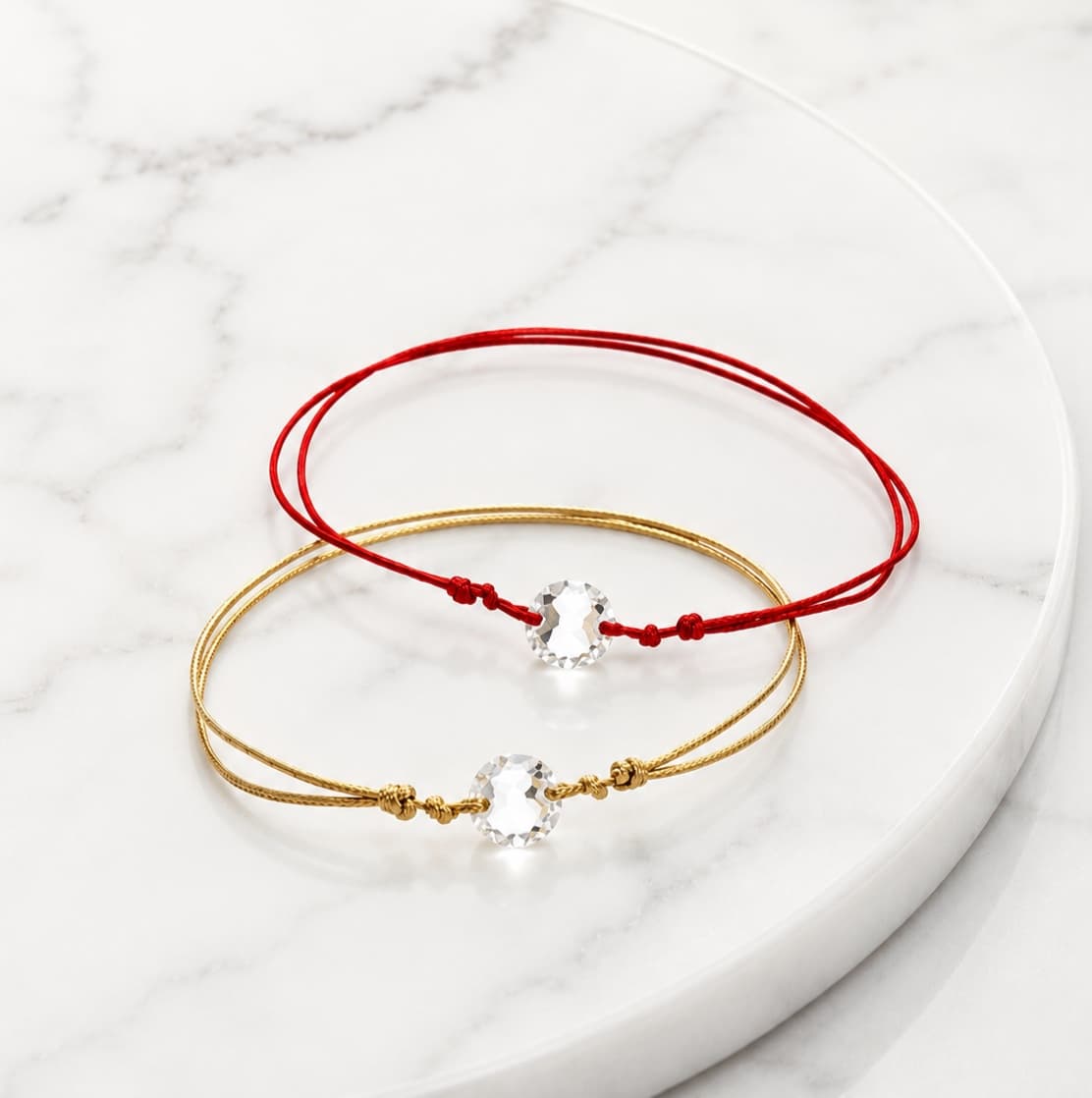 Гривна на конец с кристал Swarovski